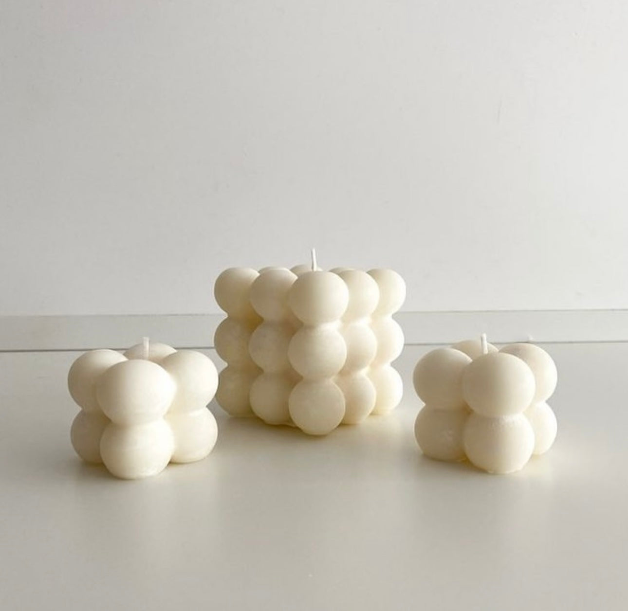 3x3 bubble candle