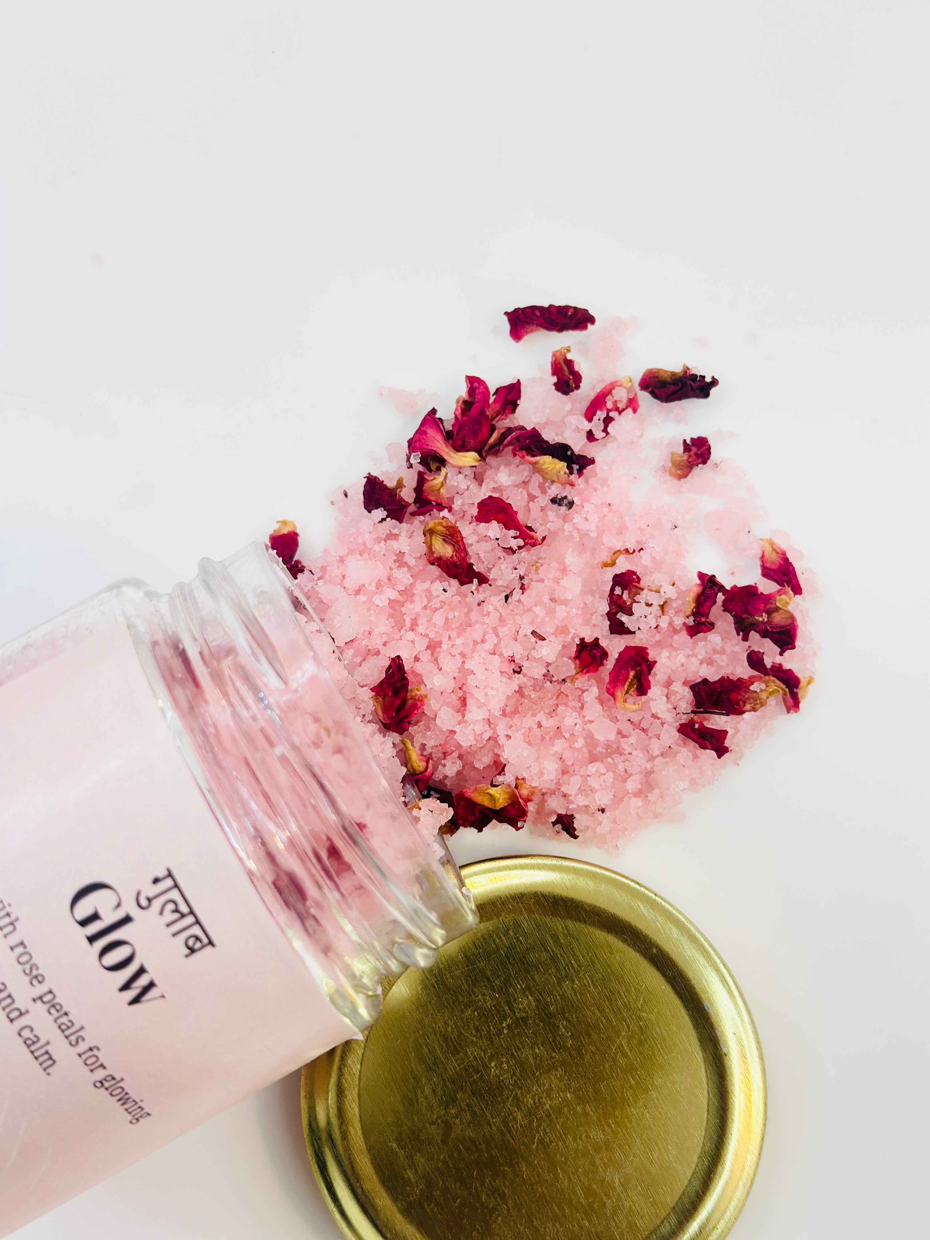 गुलाब Glow- Rose Bath Salt