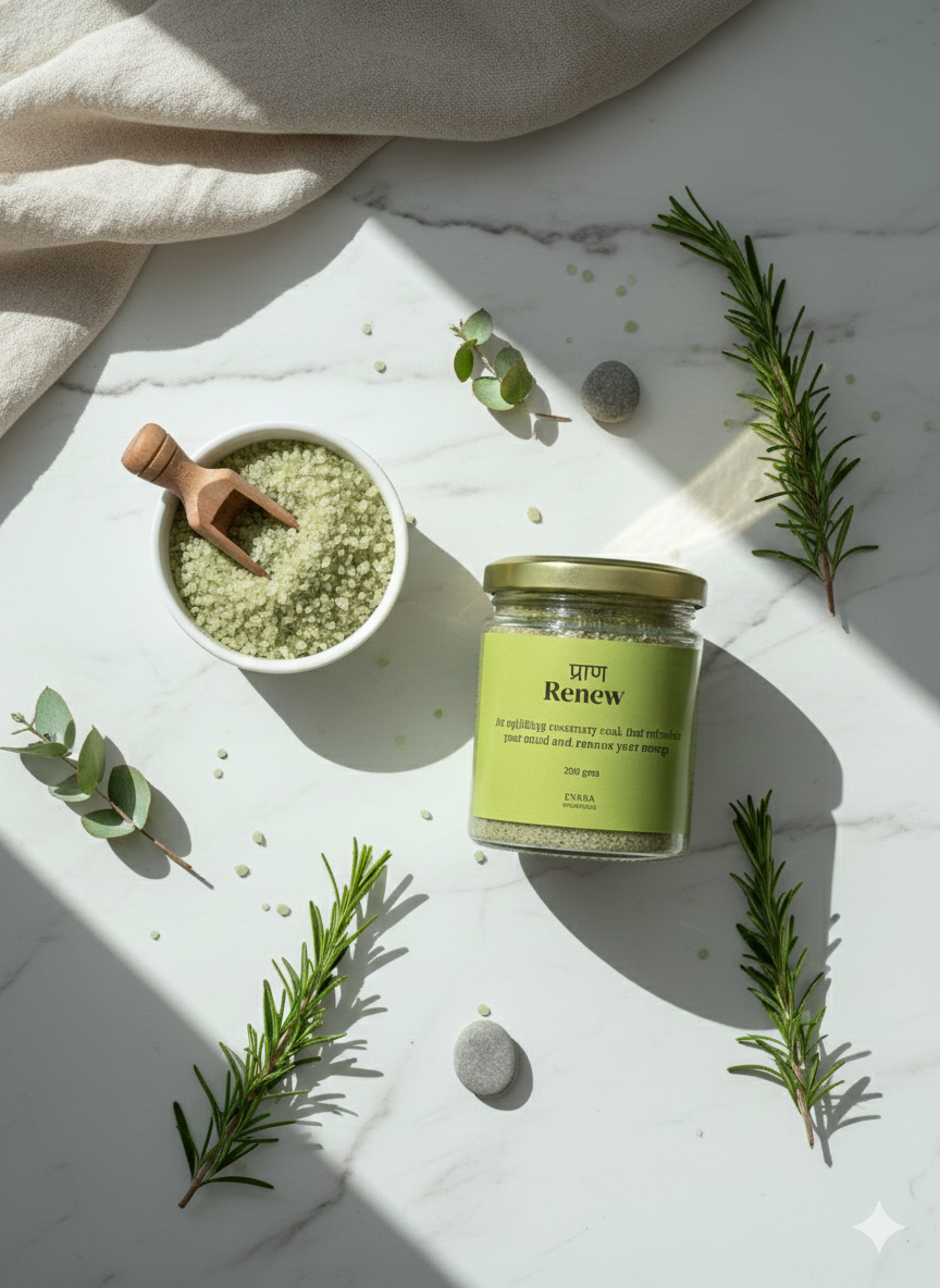 प्राण Renew- Rosemary Bath salt